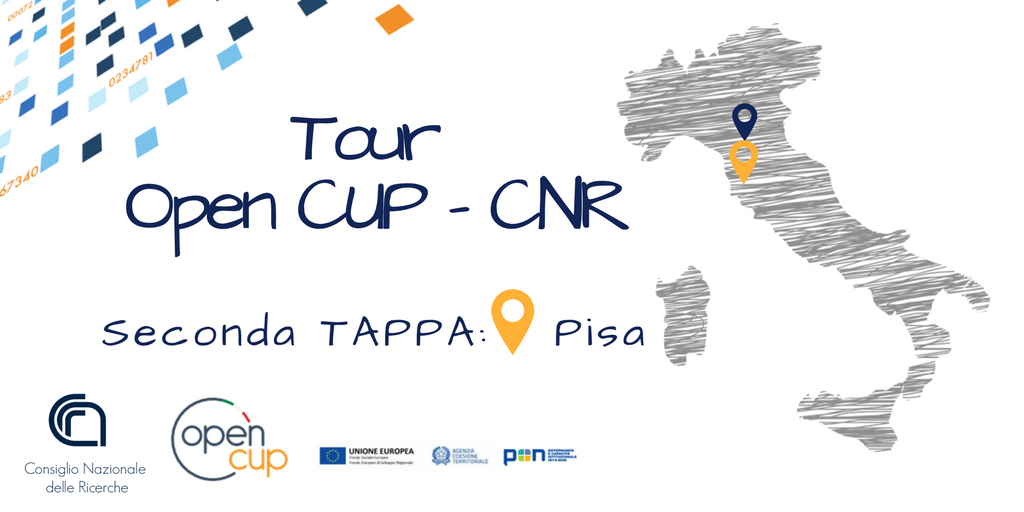 tour CNR OpenCUP - Pisa
