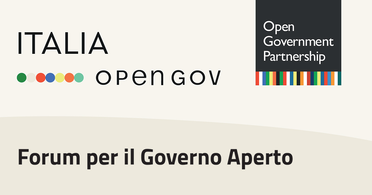 Locandina Forum Governo Aperto